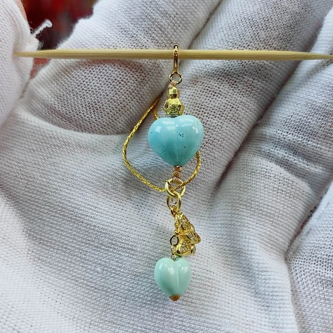 未镶嵌绿松石珠宝奇石