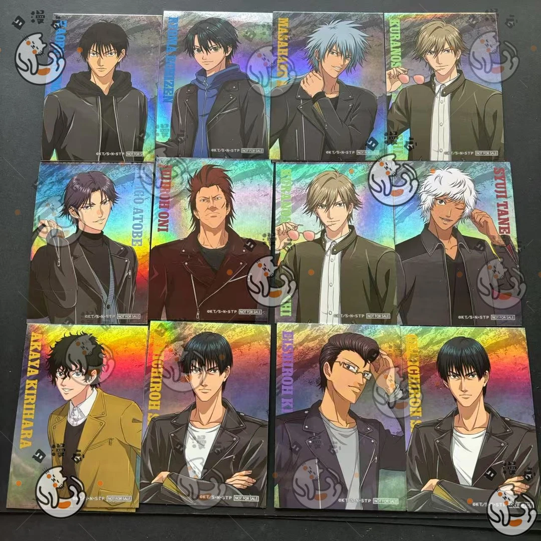 日谷正版 新网球王子 池袋快闪红光小卡收藏卡片 越前F6