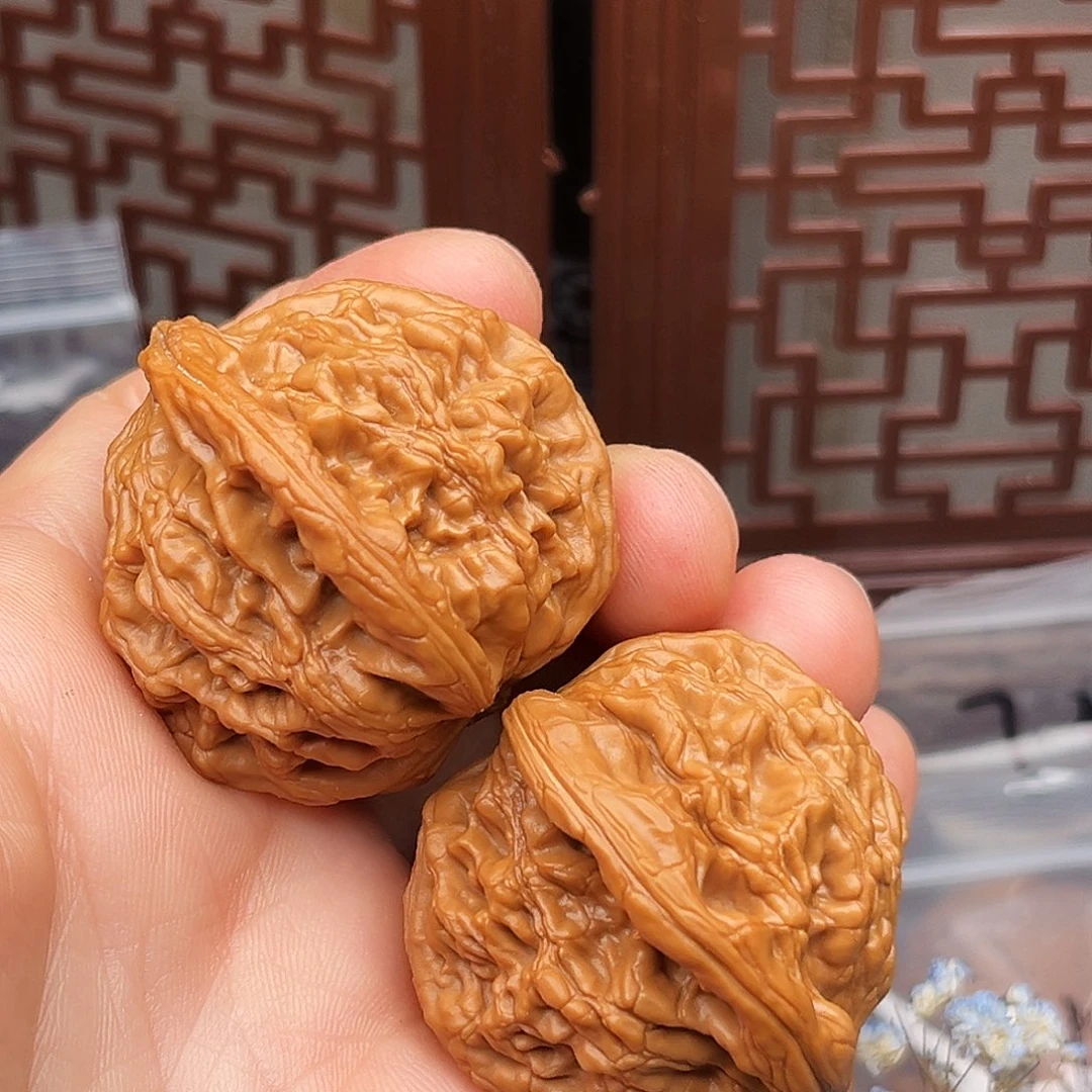 把件文玩核桃麦虎