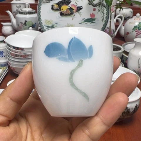醴陵高温瓷手绘50毫升
