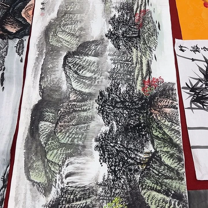 国画国画纯手工纯手绘