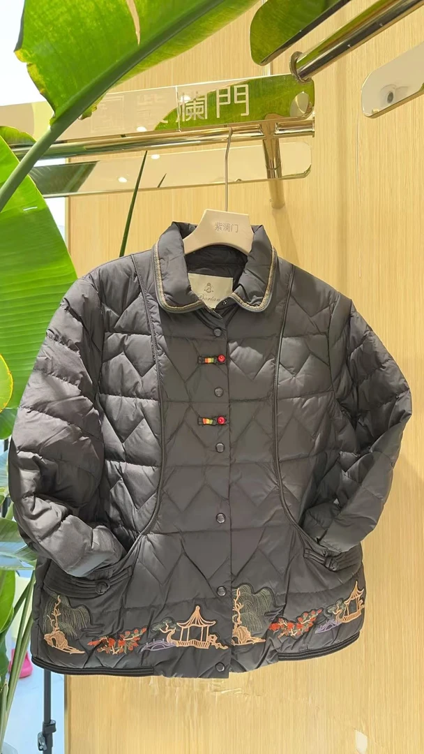 高端时尚气质百搭羽绒服05659