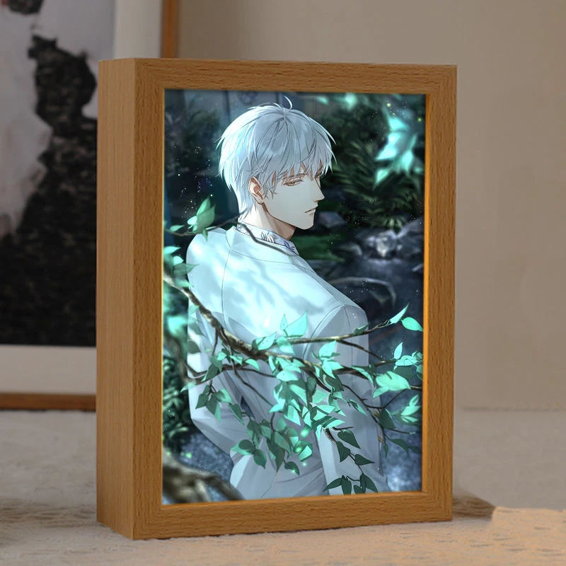 齐司礼光与夜之恋灯光画创意相框二次元小夜灯灯光画送朋友礼物