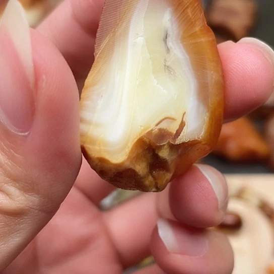 兔***定制蜜蜡订制荧光开桶珠