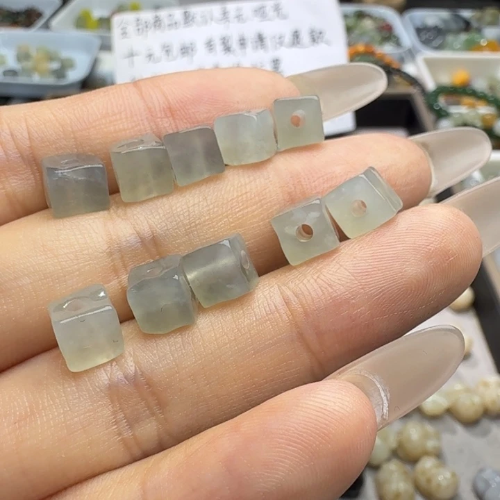 未镶嵌和田玉珠宝半成品