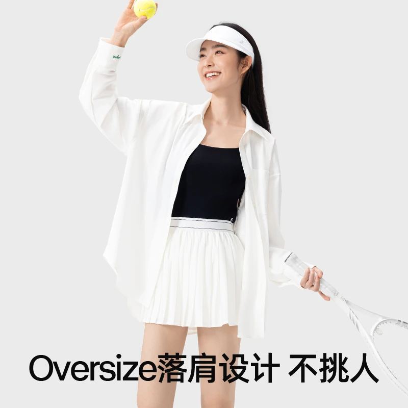 小野和子2025新款宽松衬衫防晒衣抗皱防晒神器4-KCyx