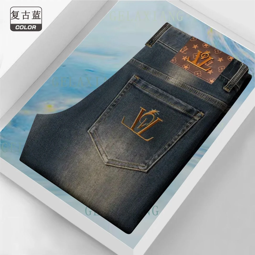 L983秋冬新款（专柜轻奢）男士微弹时尚复古蓝牛仔裤百搭休闲裤9色