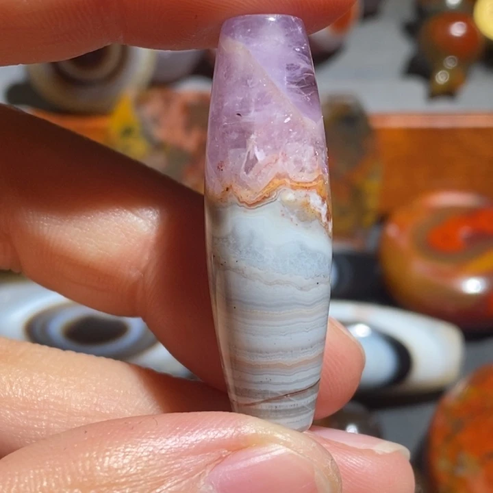 天***公玛瑙/玉髓未镶嵌颈饰