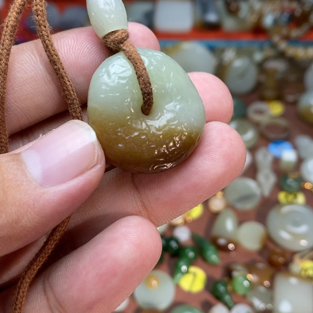 吊坠(不含链)未镶嵌和田玉