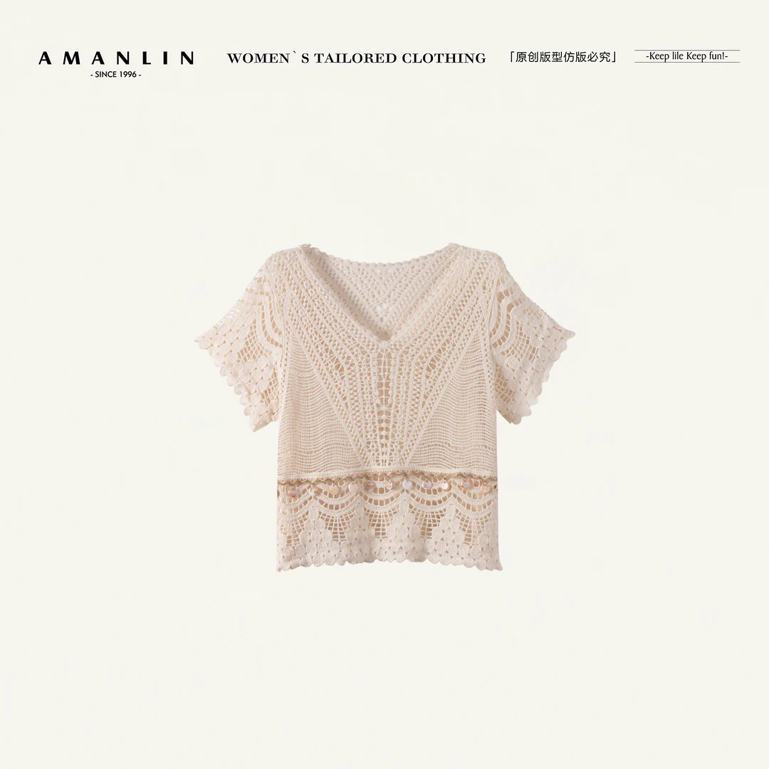 AMANLIN/阿谩琳欧若风清仓上衣Y598607