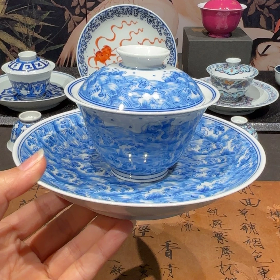 手工手绘陶瓷茶具