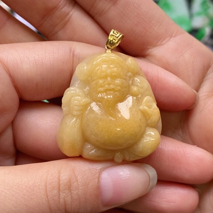 翡翠颈饰未镶嵌吊坠