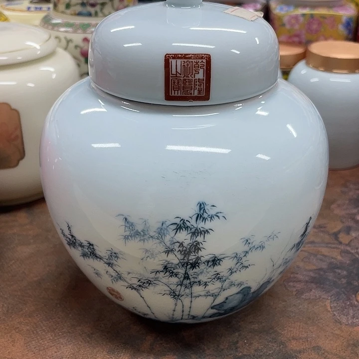陶瓷罐茶叶罐密封罐储物罐