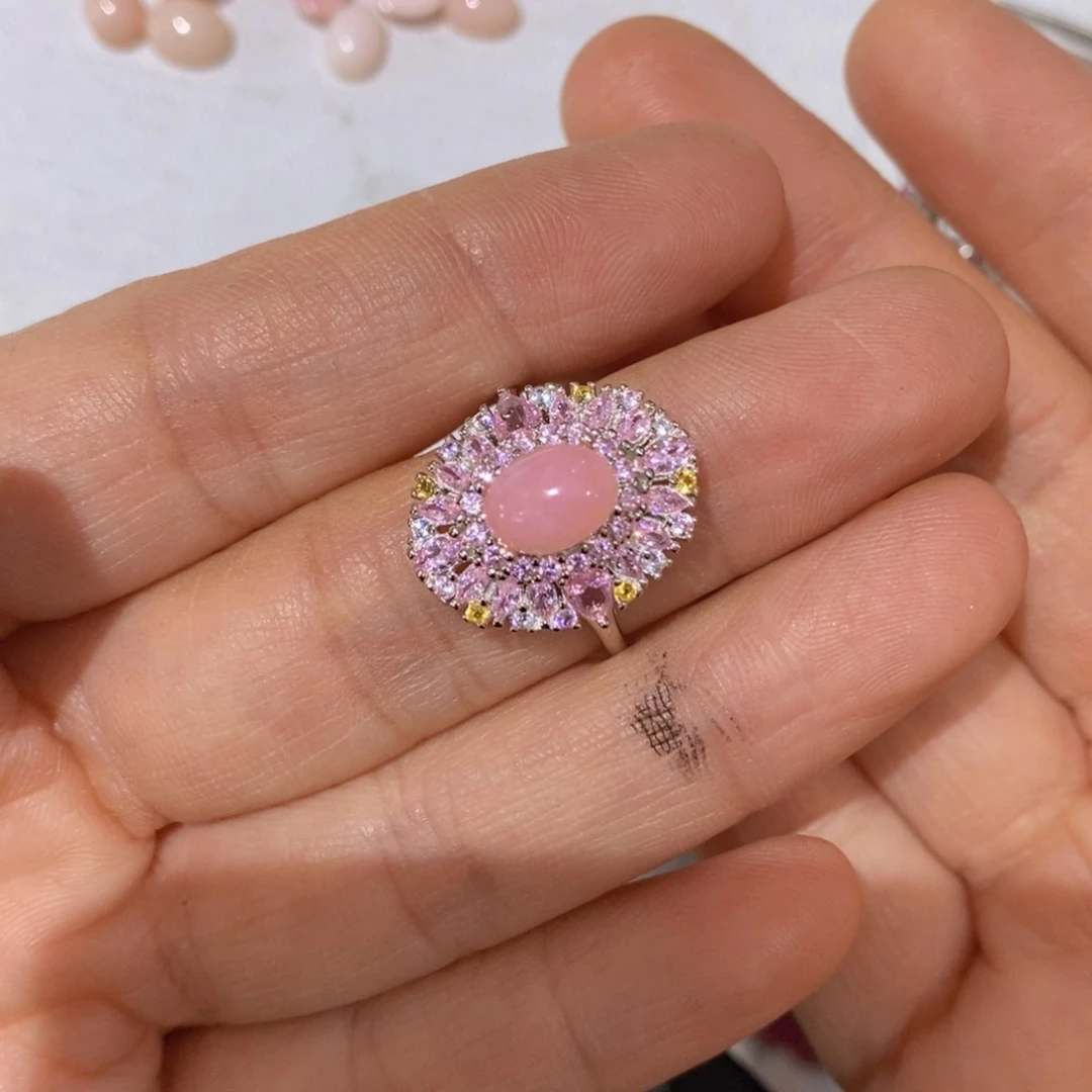 石榴石耳饰银S925镶嵌爱****猫