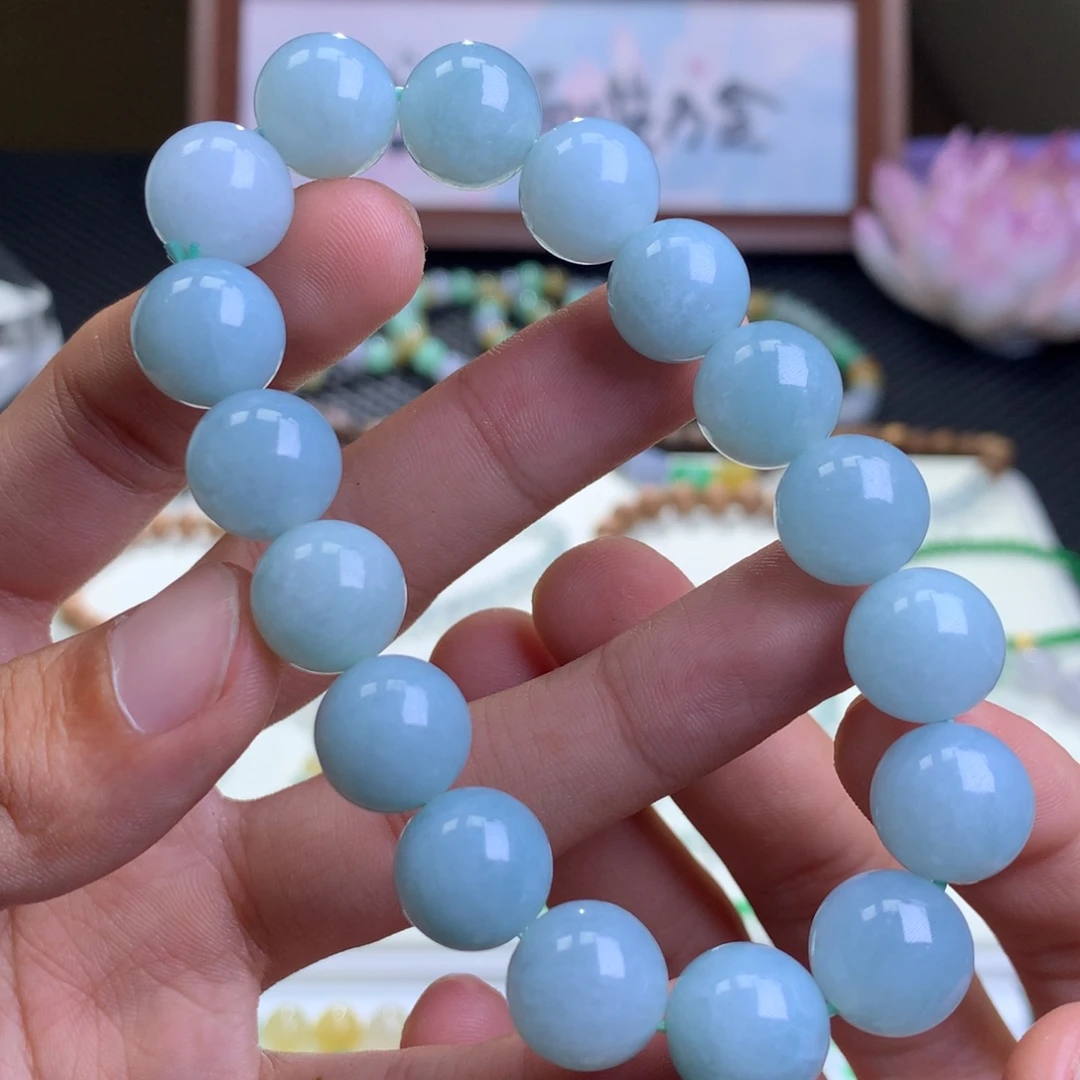 未镶嵌手链翡翠翡翠手串卡12➕