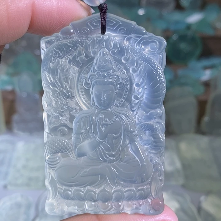 岫玉吊坠未镶嵌吊坠