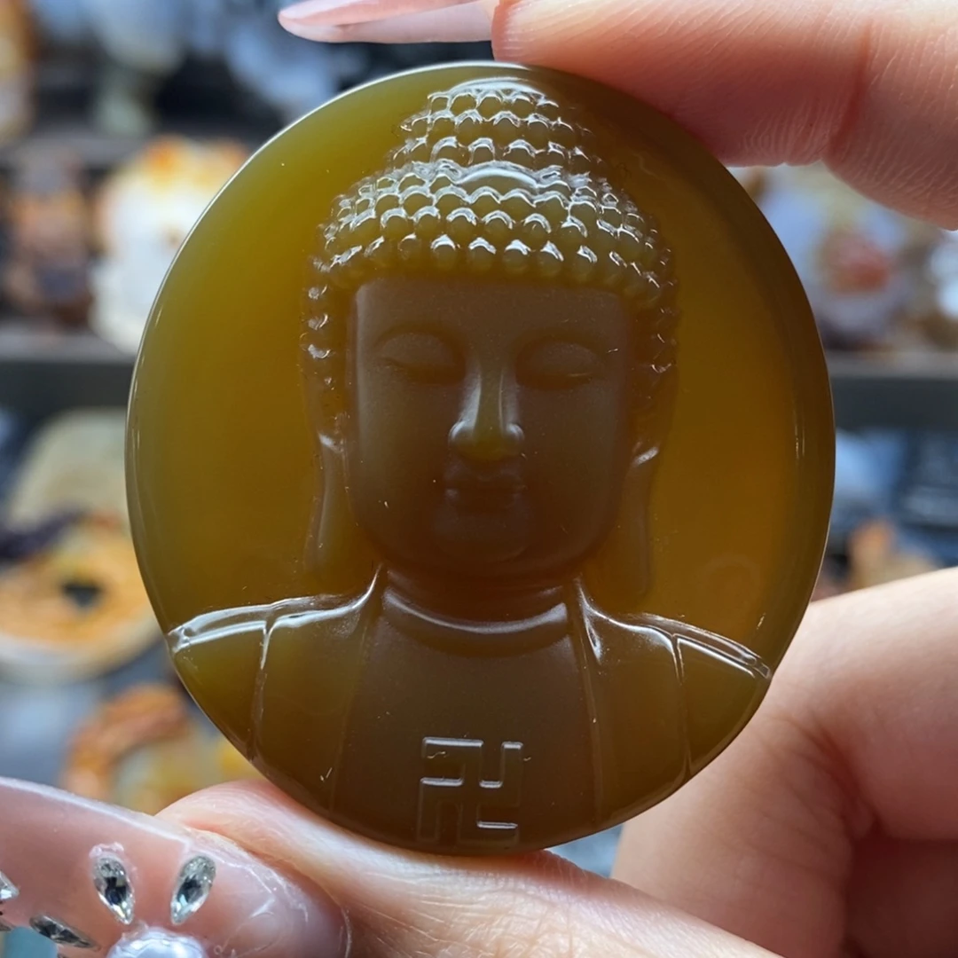 玛瑙/玉髓吊坠(不含链)未镶嵌