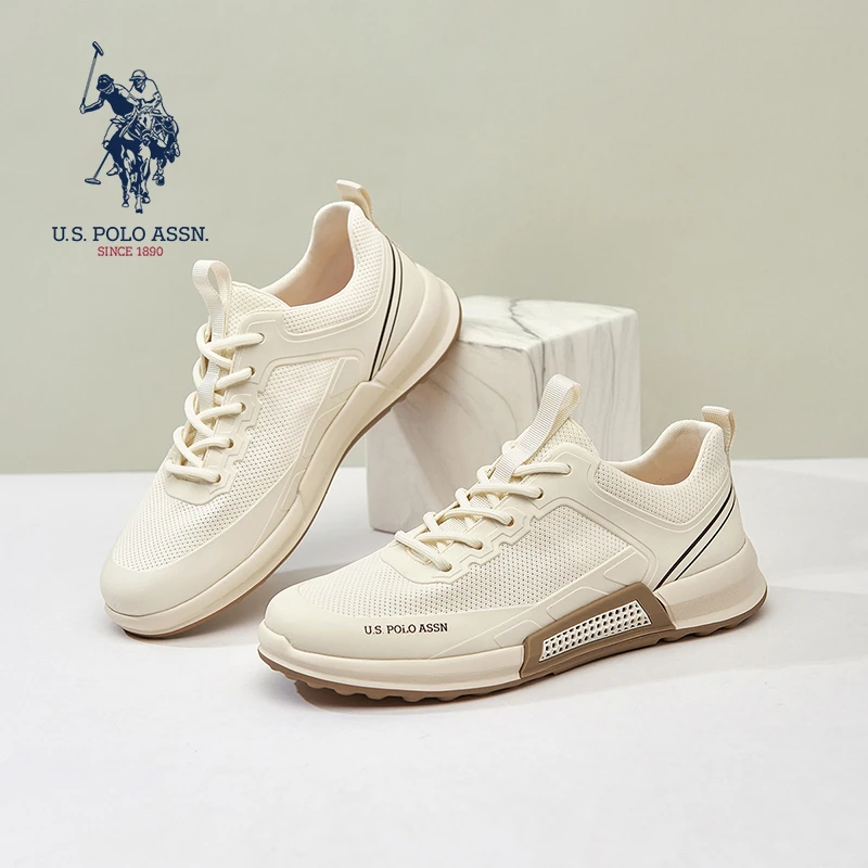 U.S. POLO ASSN.低帮透气运动时尚休闲鞋薄款软底潮流百搭运动鞋