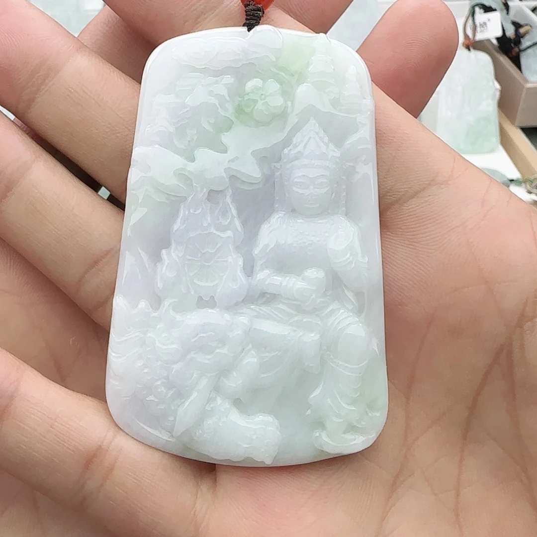 翡翠未镶嵌颈饰梦*翡翠