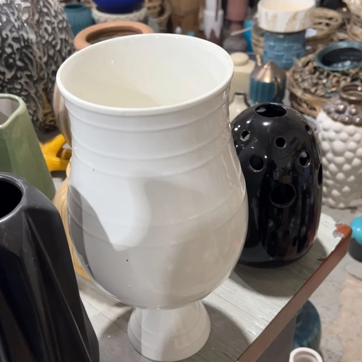 陶瓷花瓶摆件外贸出口微瑕捡漏