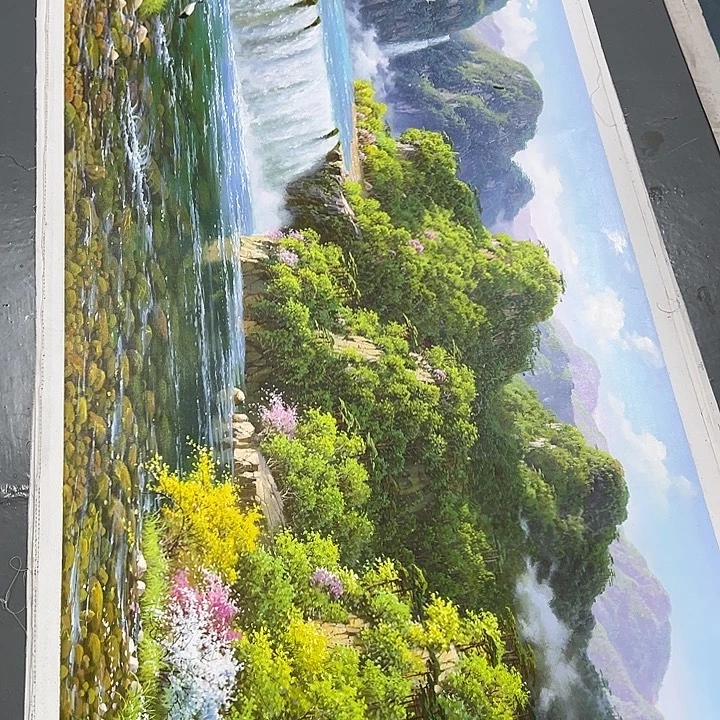 油画嘻嘻仔仔细细影子