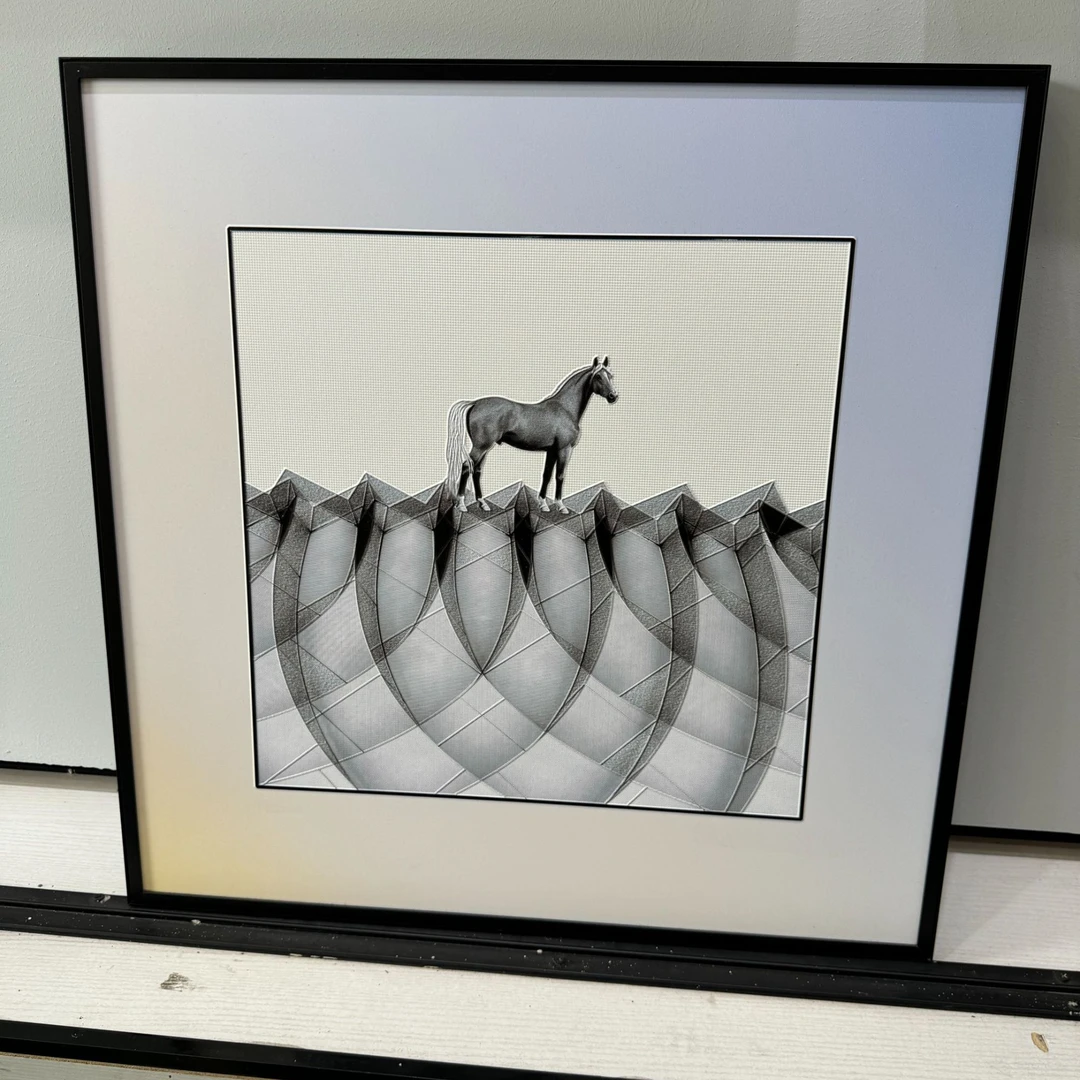 简约轻奢时尚餐厅装饰画卧室装饰画丝绸肌理画3d立体装饰画