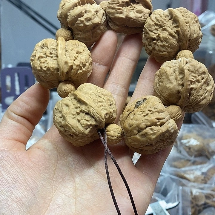把件文玩核桃34蛤蟆头手持