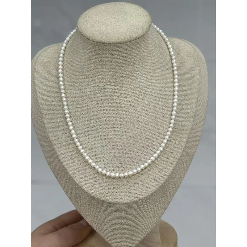 22222天然珍珠小米珠项链