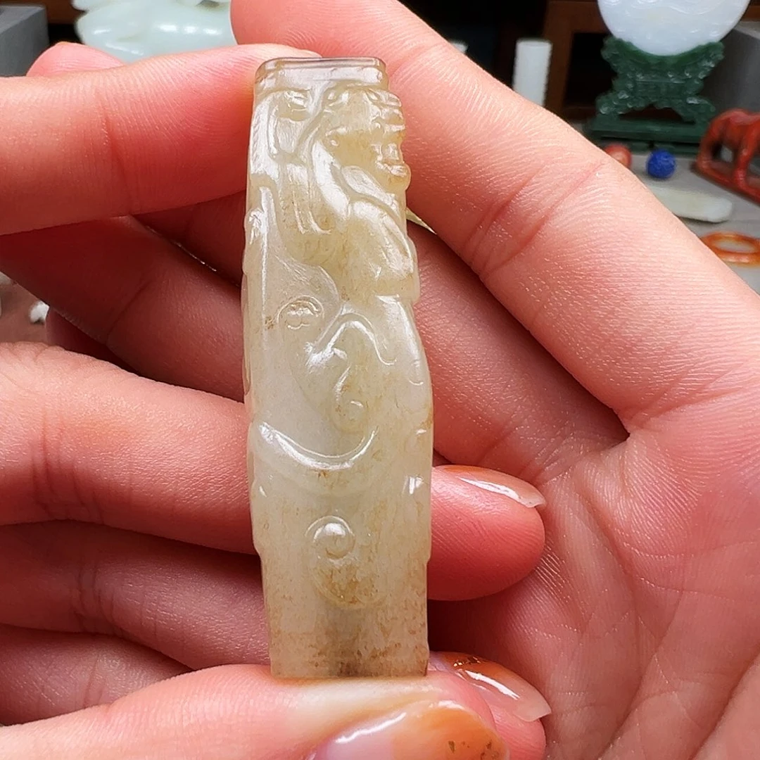 颈饰未镶嵌和田玉瑞****8