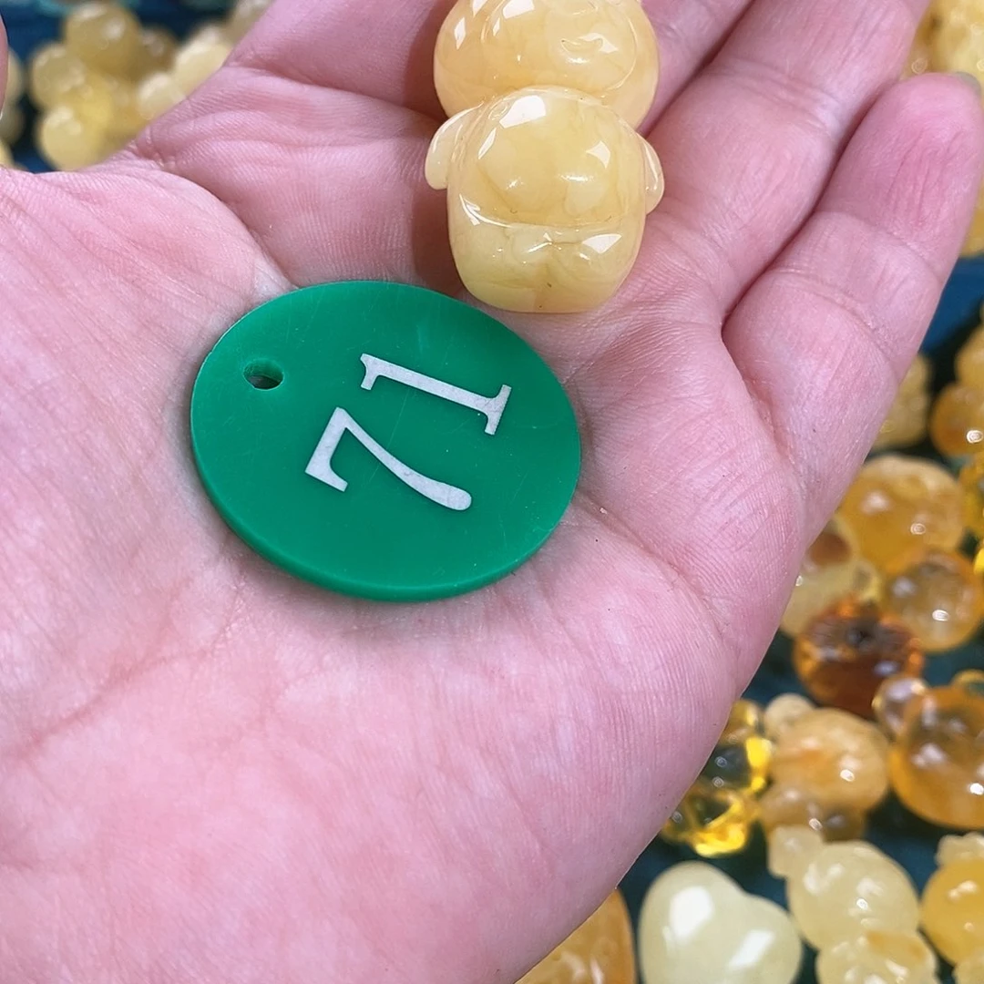 未镶嵌琥珀手链皮****士裸石