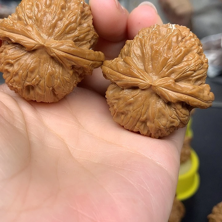 吊坠文玩核桃43白狮子