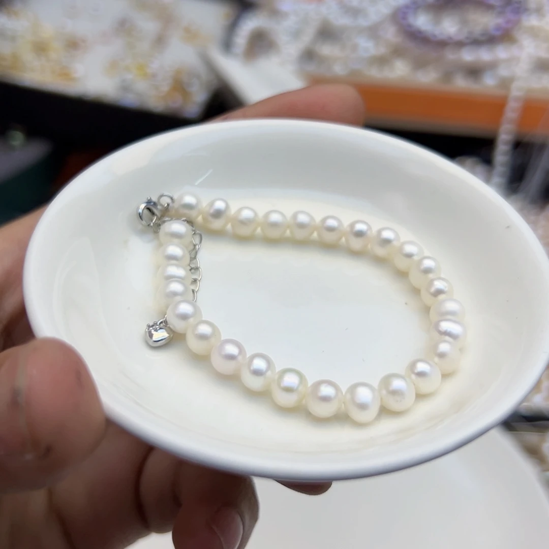淡水珍珠44手链未镶嵌