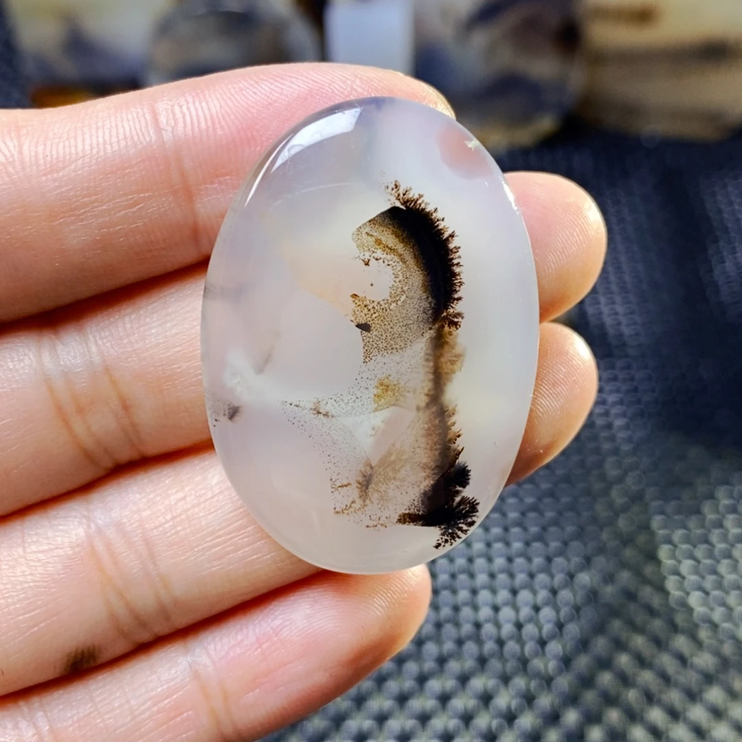 未镶嵌玛瑙/玉髓珠宝半成品