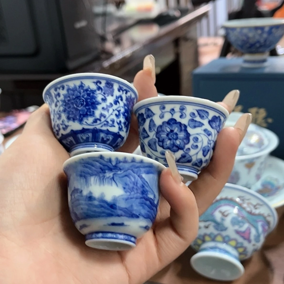 【闪购商品】杯林**总景德镇陶瓷艺术