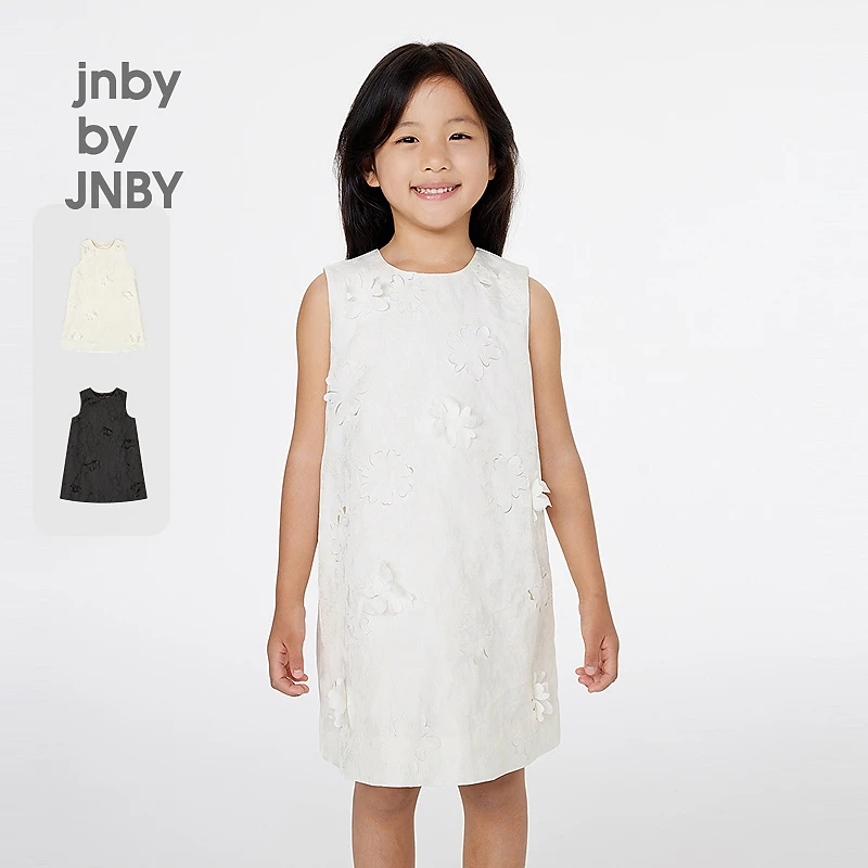新款江南布衣童装圆领A型无袖连衣裙25春女童1P2G13570