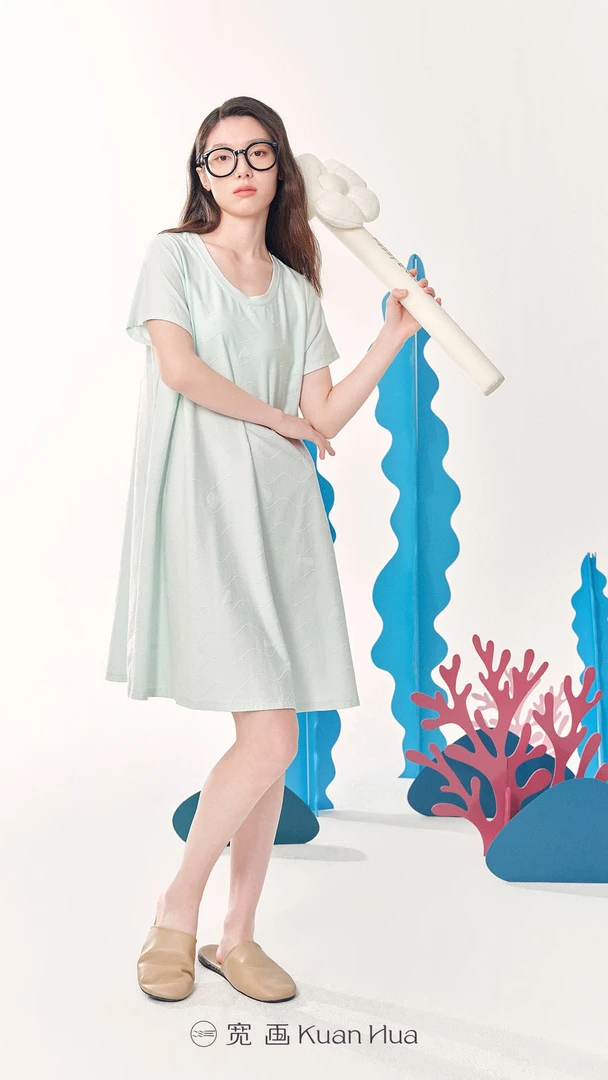 宽画25春夏家居睡裙