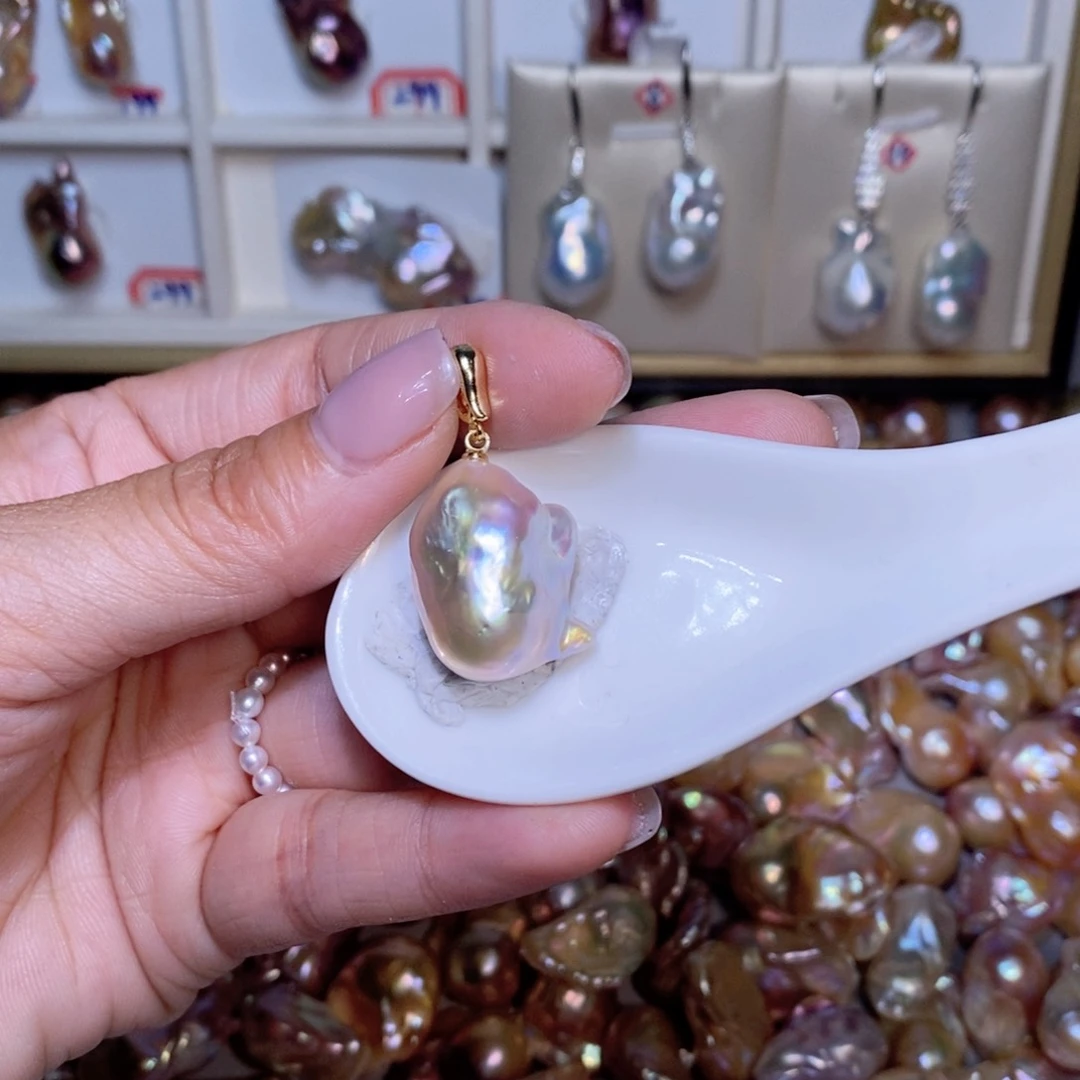 【闪购商品】淡水珍珠吊坠未镶嵌