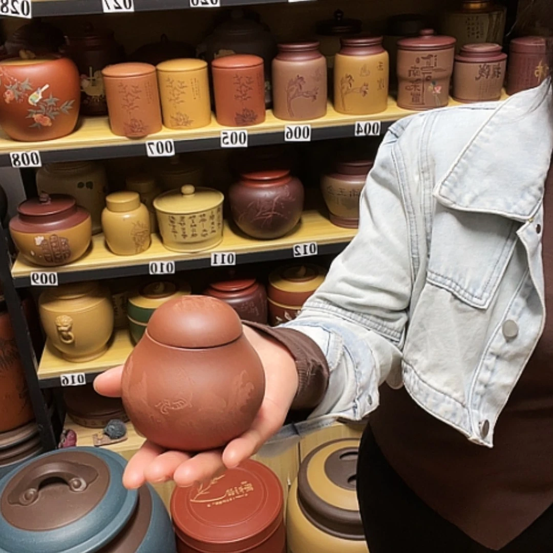 【闪购商品】紫砂茶叶罐紫砂茶叶罐
