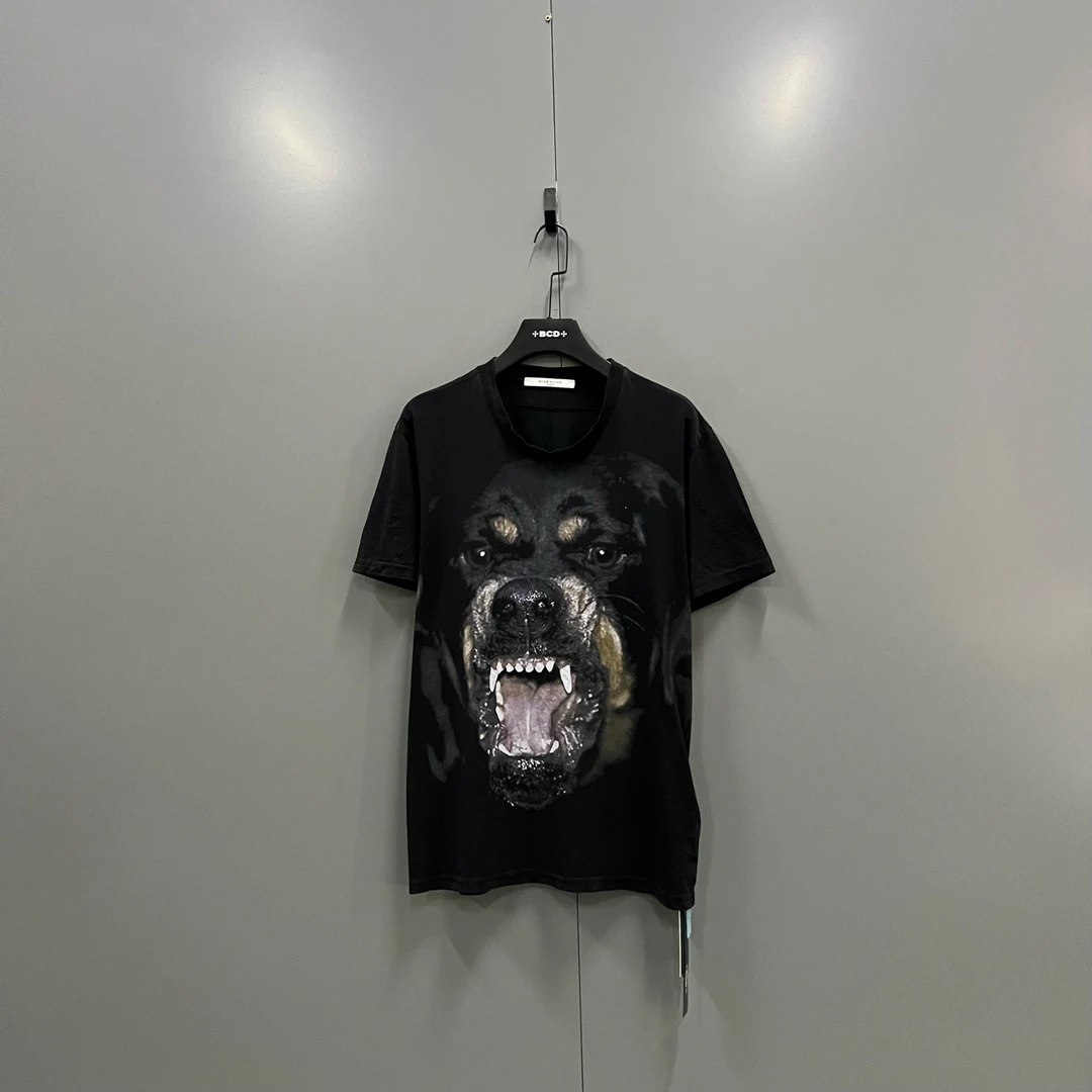 95新 Givenchy/纪梵希 （zz6）狗头短袖 XL码/fg206291
