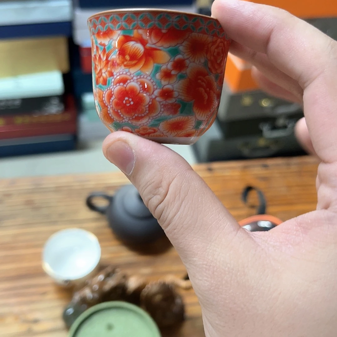 孤品茶具套装等。