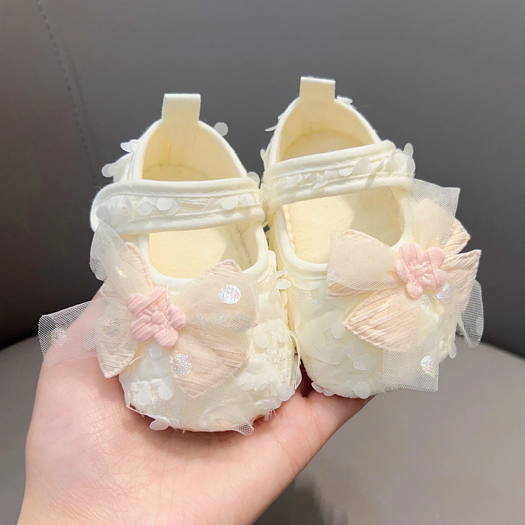 春秋季新款韩版0-12个月婴幼儿室内防滑女童女童凉鞋宝宝学步鞋