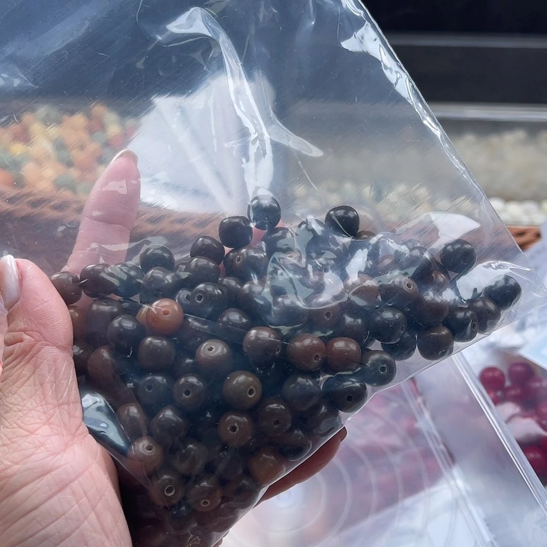 白玉菩提吊坠Z/10mm/100颗锅底