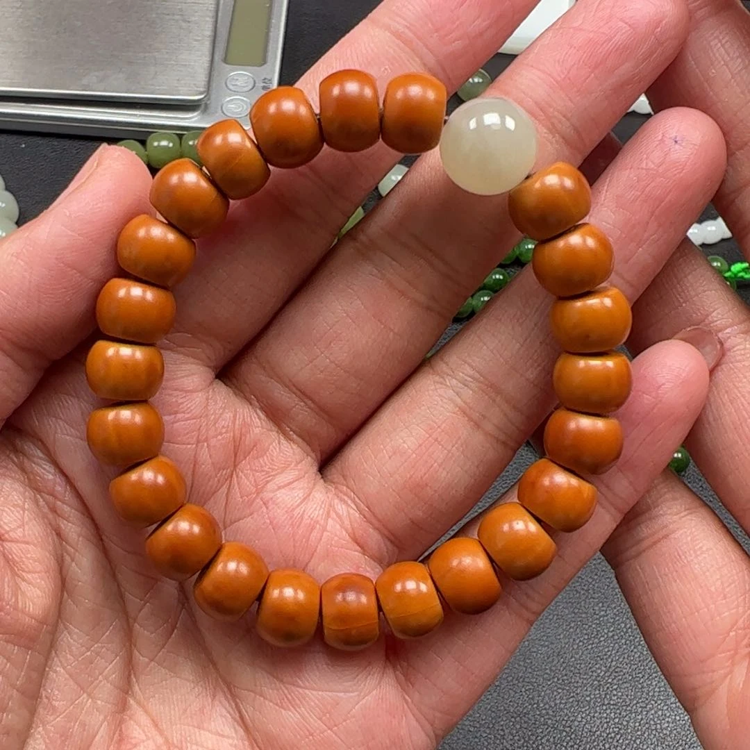 和田玉手链未镶嵌