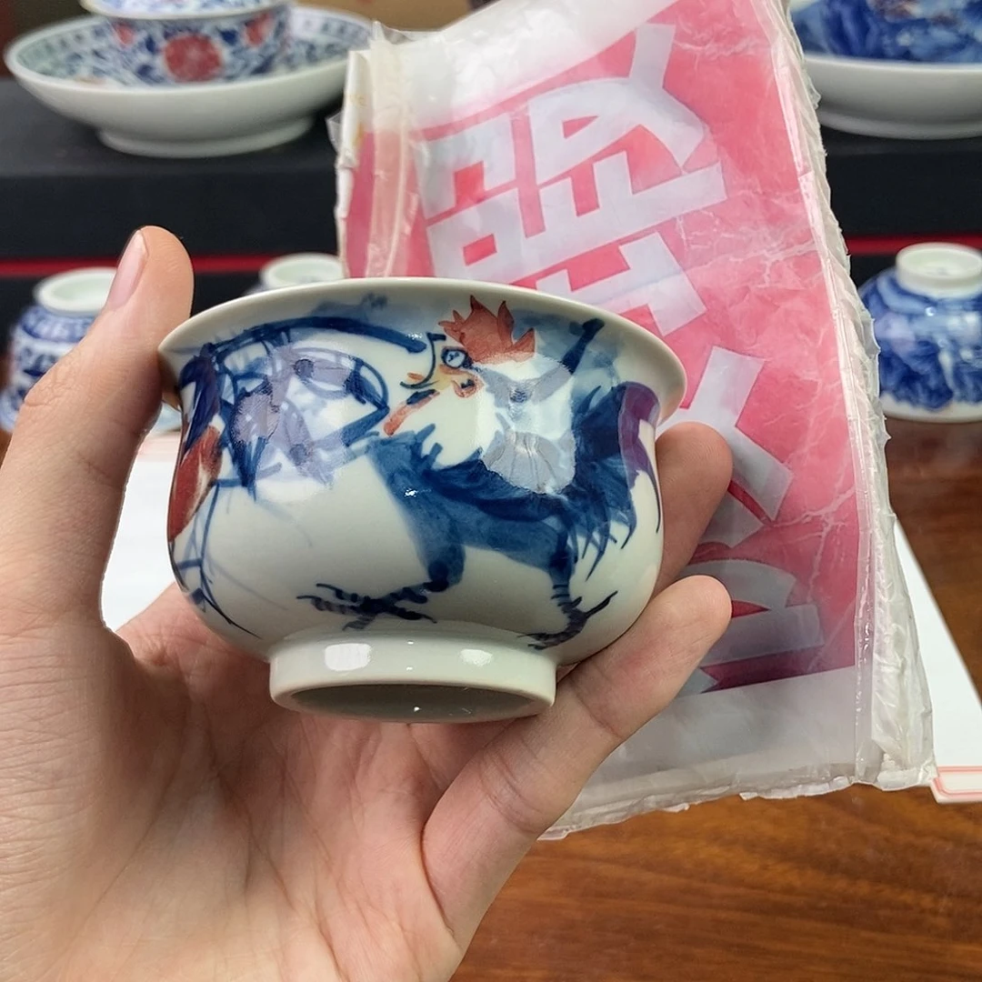 杯景德镇手绘陶瓷艺术