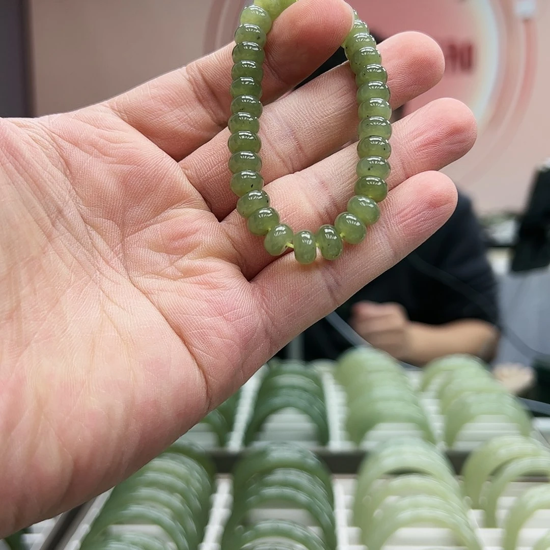 和田玉手串未镶嵌