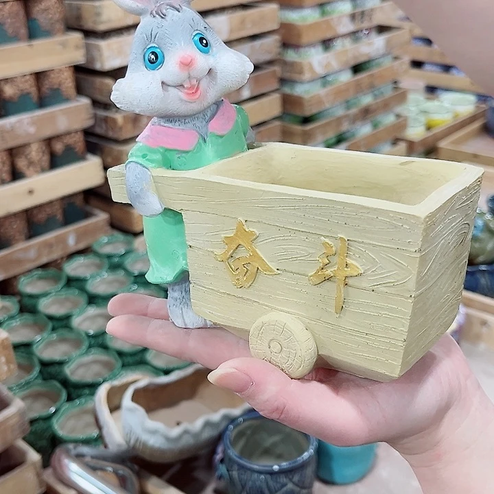 树枝材质摆件花盆