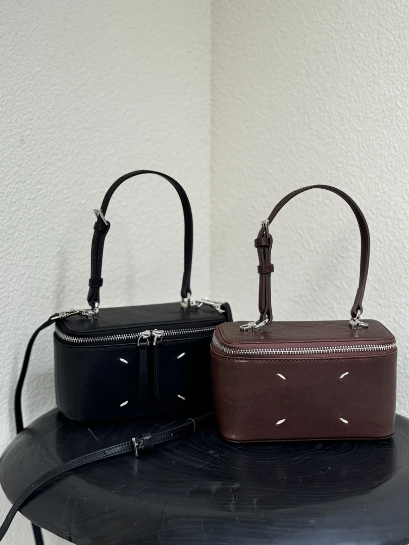 手兔植鞣牛皮盒子包手提包骰子包手机包百搭单肩斜挎小包真皮女包