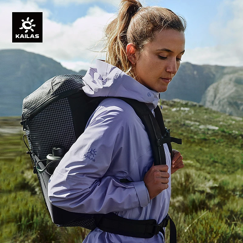 KAILAS凯乐石博格达冲锋衣防风防水单冲轻量舒适户外运动女款