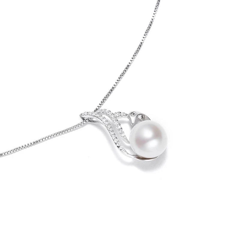 【官方】蔻润 秋水 淡水珍珠项链女吊坠简约时尚气质高级感礼物