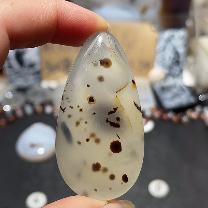 玛瑙/玉髓未镶嵌吊坠(不含链)